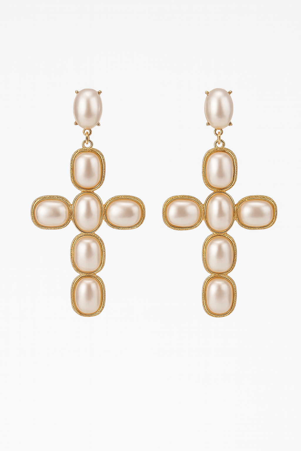 Divina Cross Earrings
