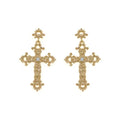 Baroque Blessing Gold drop earrings